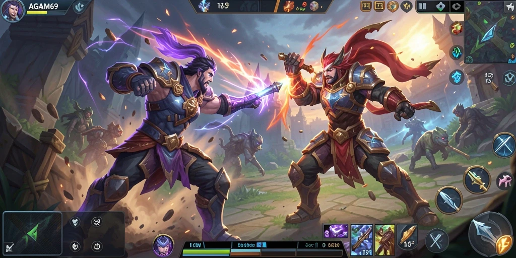 Tampilkan aksi seru dalam gameplay AGAM69 yang mendebarkan.