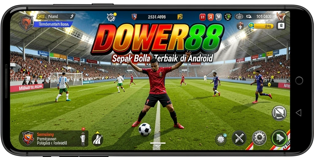 Aksi mendebarkan di lapangan DOWER88 dengan pemain bintang.