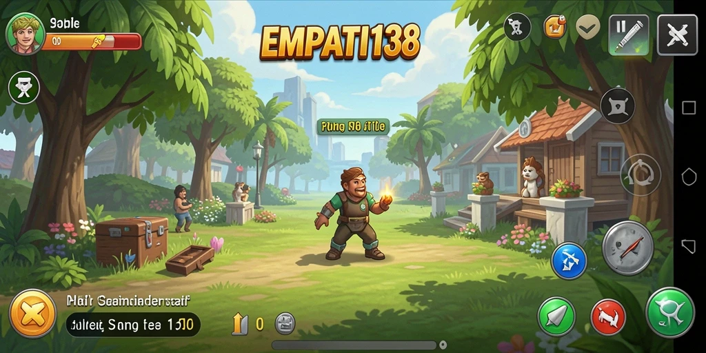 Tangkapan layar menunjukkan gameplay santai dari EMPATI138 yang menghibur.