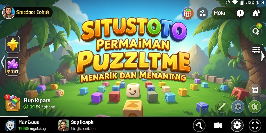 Gameplay seru dari SITUSTOTO dalam menyelesaikan puzzle.