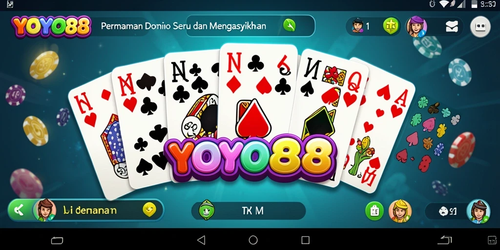 Screenshot dari gameplay seru <strong>YOYO88</strong> yang menampilkan momen bermain Domino.